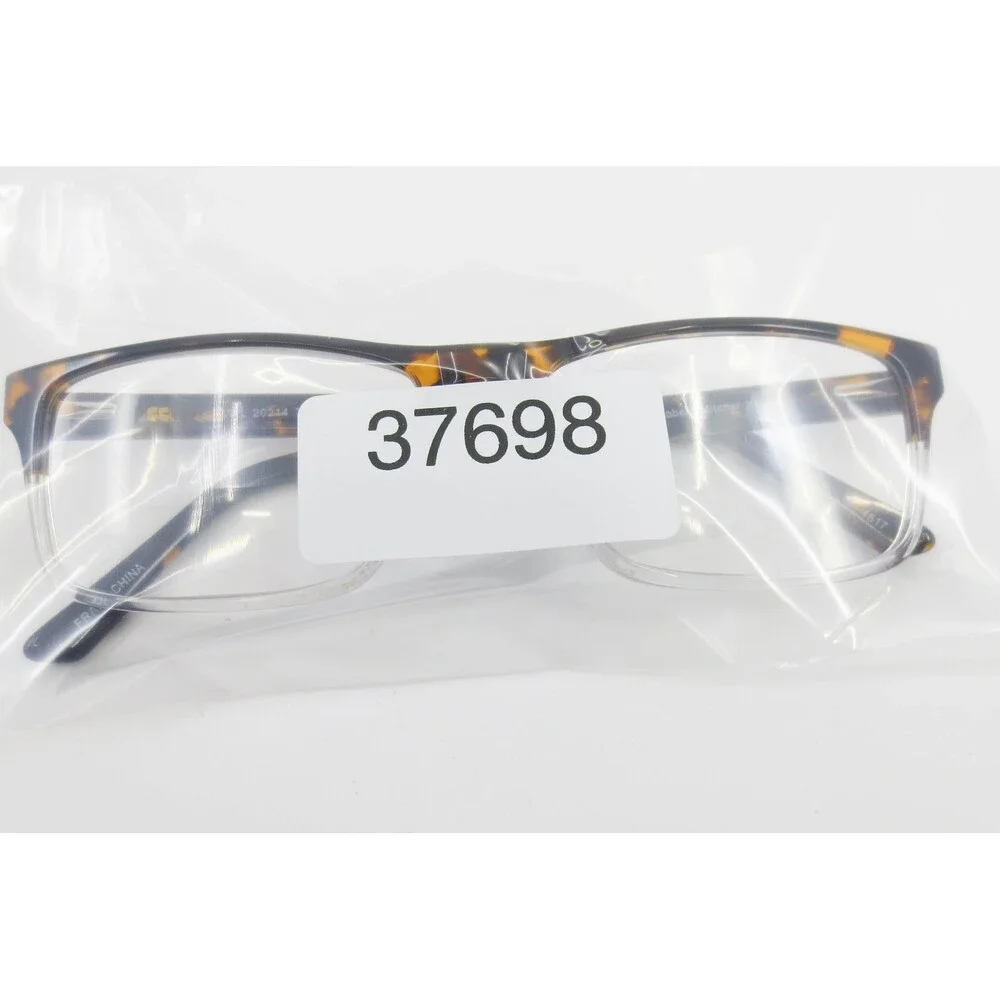 Robert Mitchel XL RMXL 20214 Tortoise Crystal Rectangular Eyeglass Frames